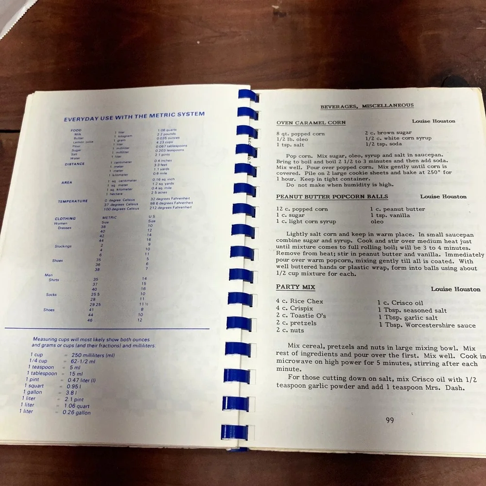 Cookbook Tulsa Oklahoma Early Ford V8 Club 1988 Regional Group Recipes Spiral